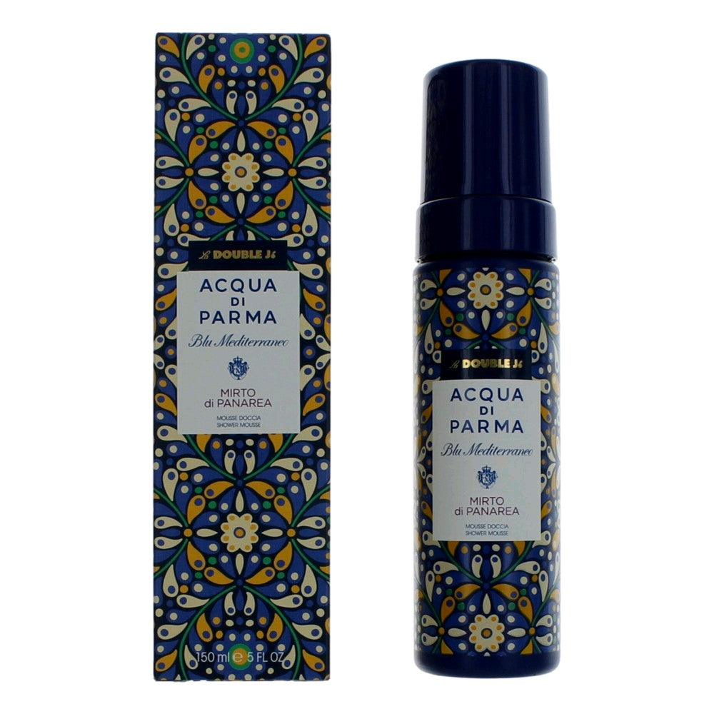 Blu Mediterraneo Mirto Di Panarea, 5oz Shower Mousse for Unisex by Acqua Di Parma