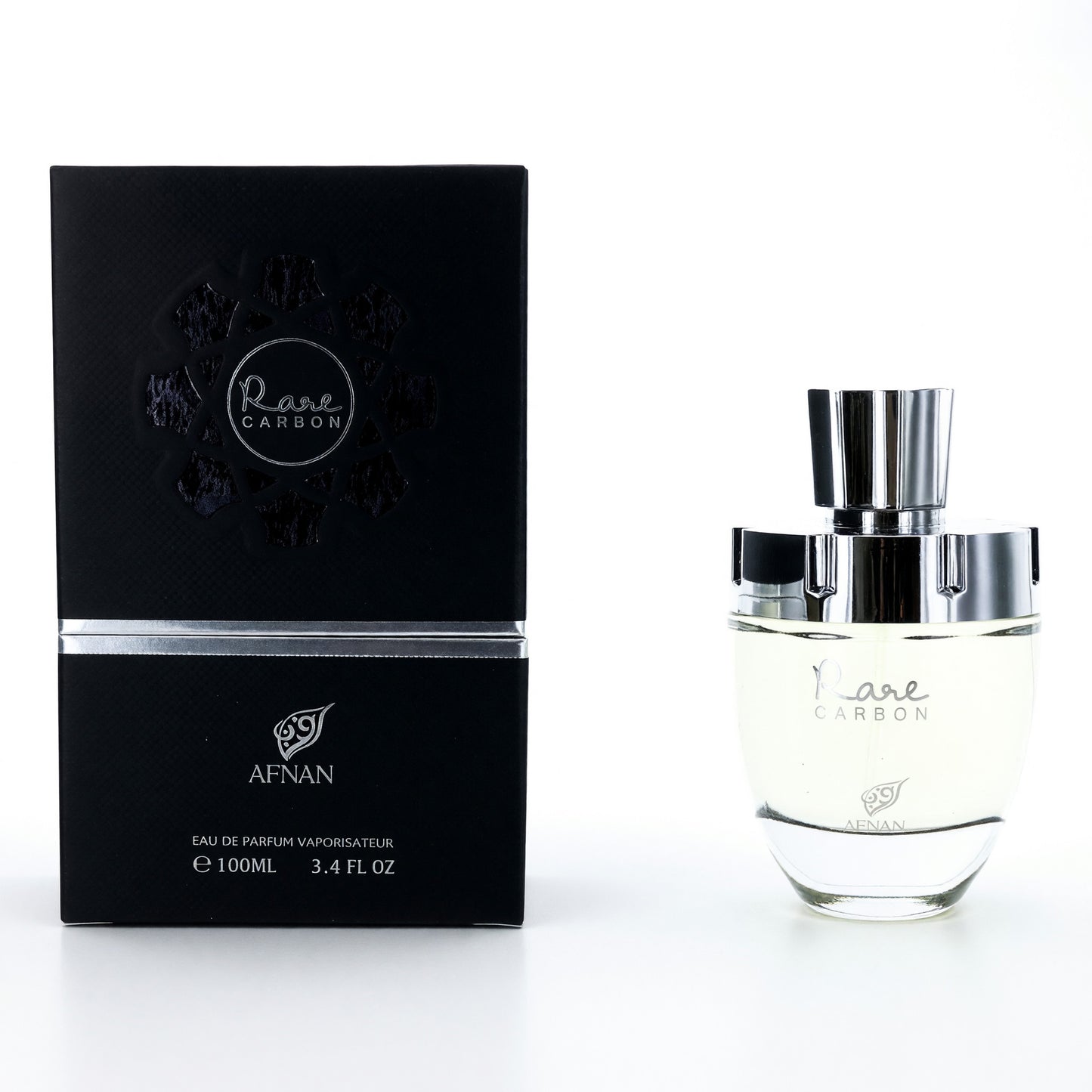 Rare Carbon by Afnan, 3.4 oz EDP Spray for Men by Afnan