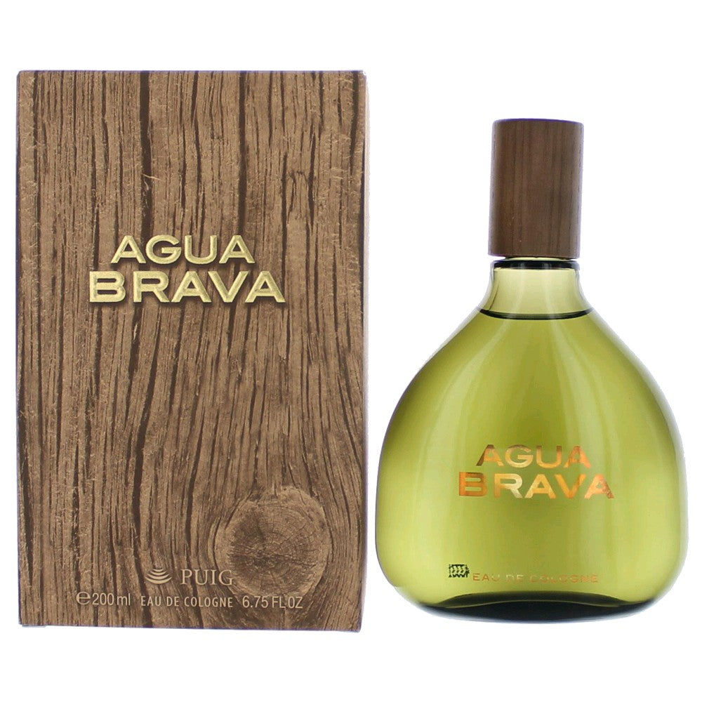 Agua Brava by Antonio Puig, 6.7 oz Eau De Cologne Splash for Men by Puig