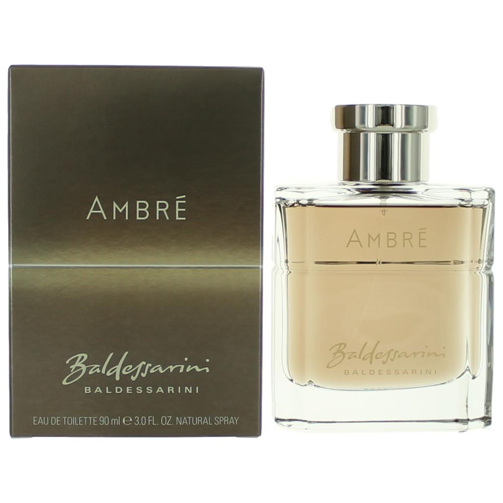 Baldessarini Ambre by Baldessarini, 3 oz EDT Spray for Men by Baldessarini