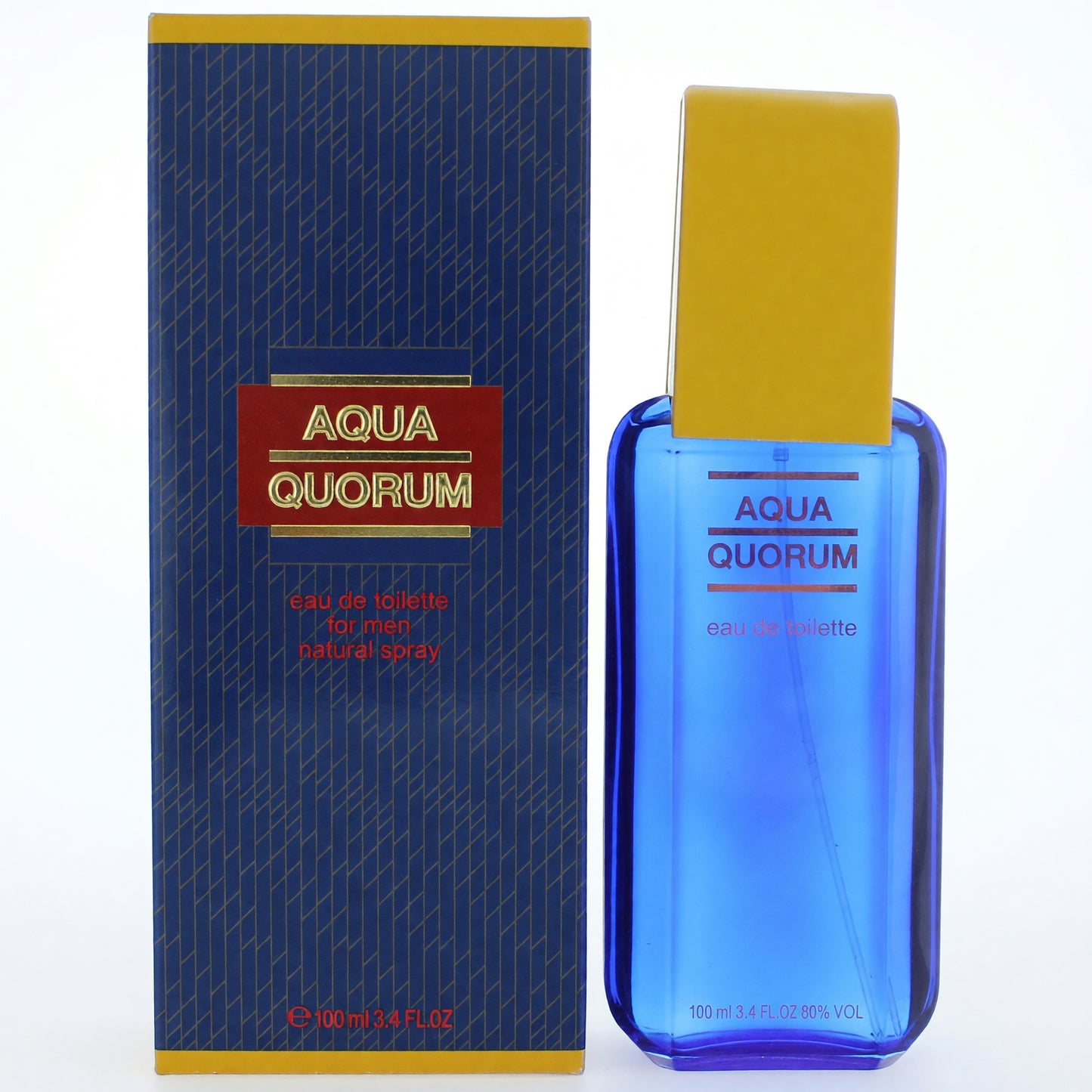 Aqua Quorum by Puig, 3.4 oz EDT Spray for Men by Puig