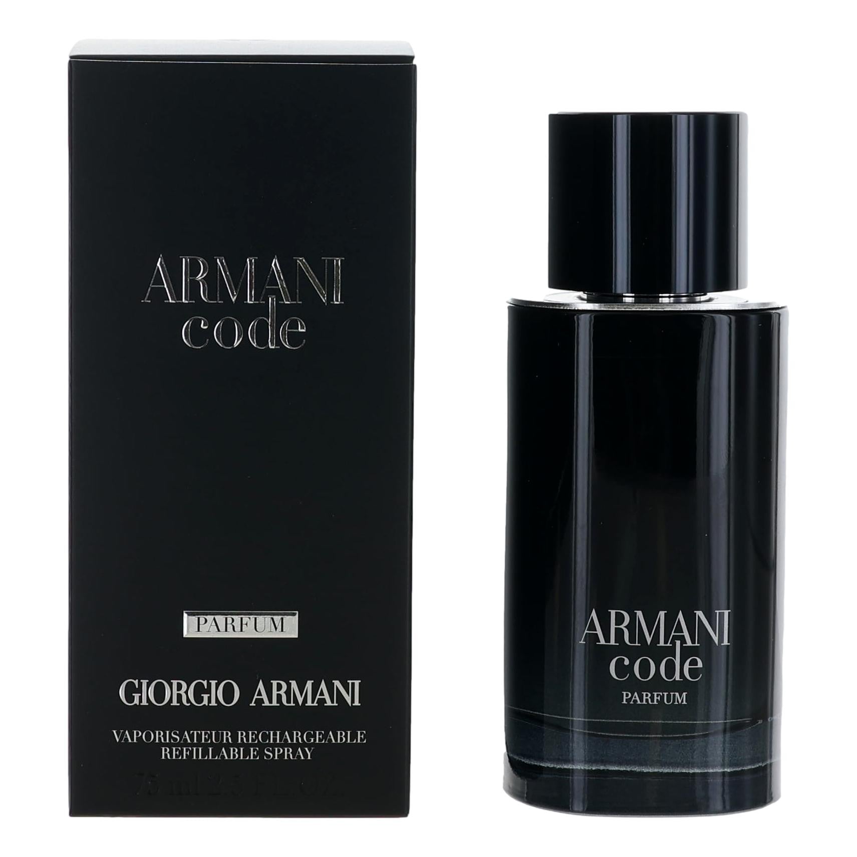 Armani Code by Giorgio Armani, 2.5 oz Parfum Spray for Men by Giorgio Armani
