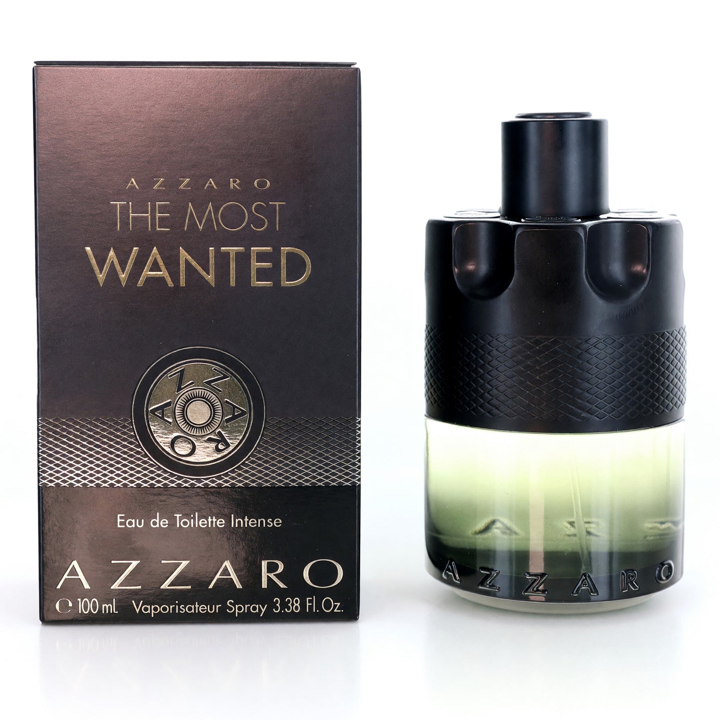 Azzaro The Most Wanted by Azzaro, 3.3 oz EDT Intense spray for Men by Azzaro