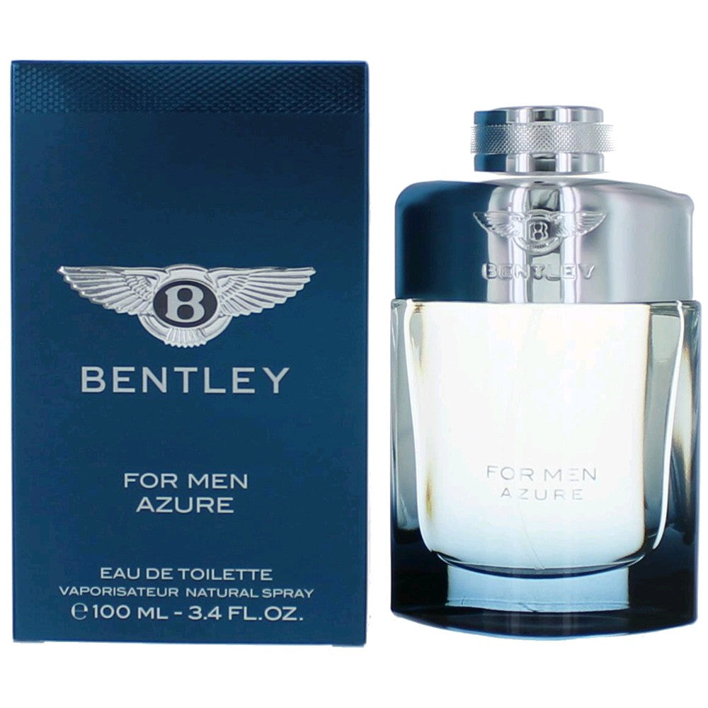 Bentley Azure by Bentley, 3.4 oz EDT Spray for Men by Bentley