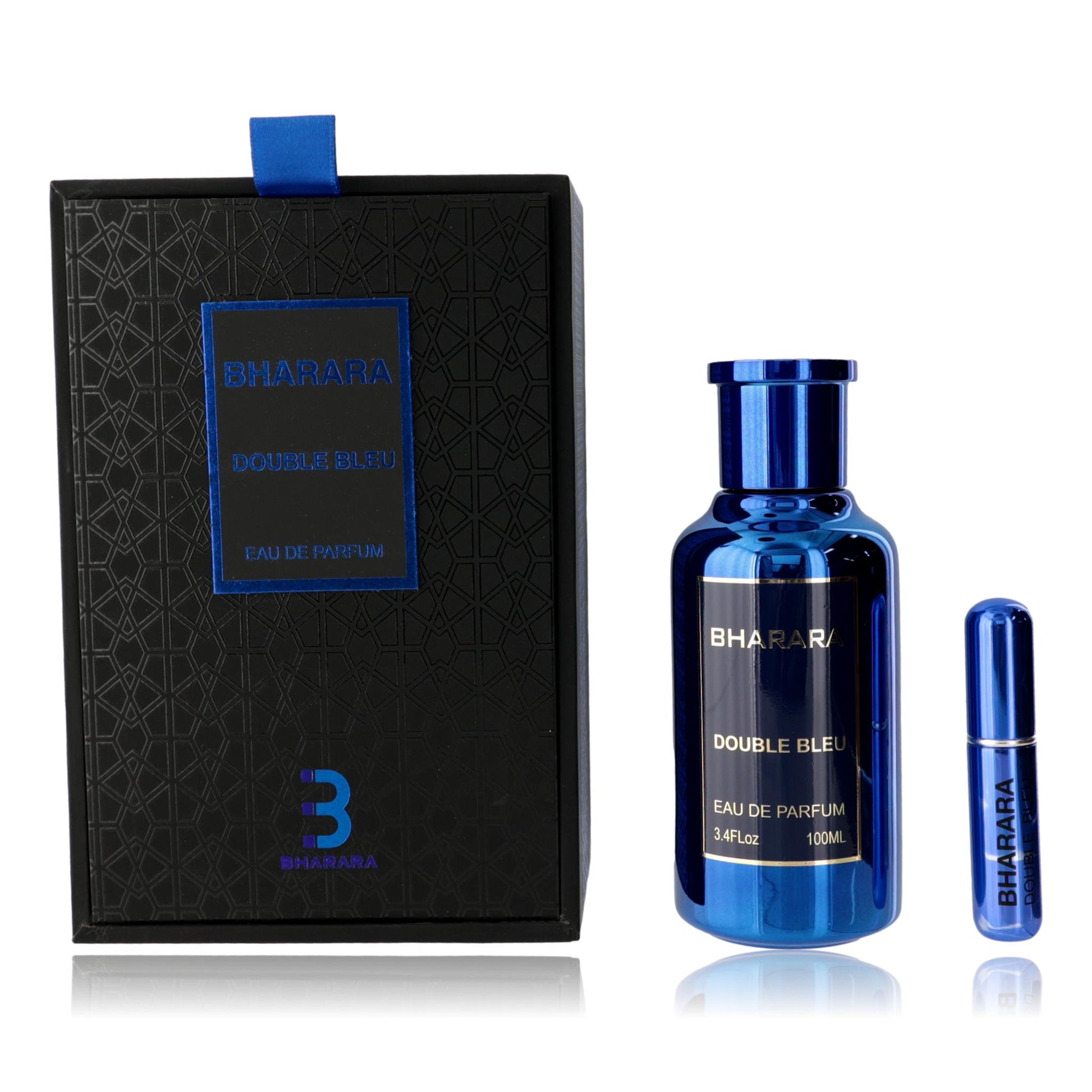 Bharara Double Bleu by Bharara, 3.4 oz EDP spray for Men by Bharara
