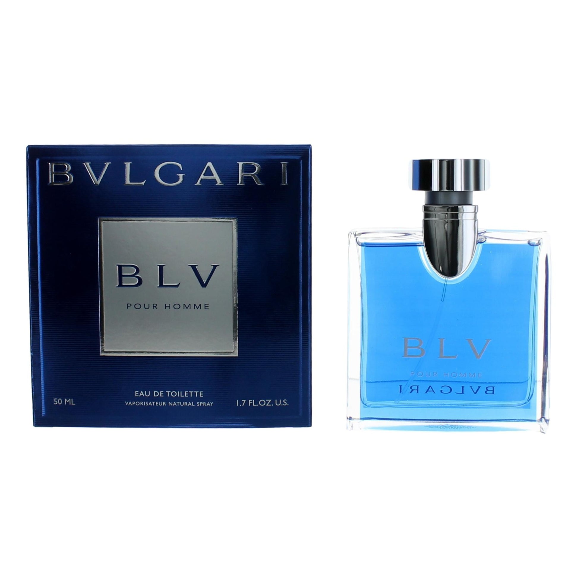 BLV Pour Homme by Bvlgari, 1.7 oz EDT Spray for Men by Bvlgari