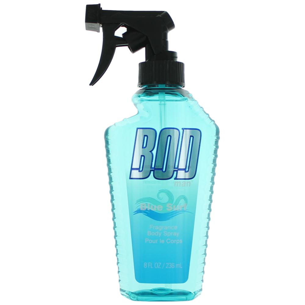 Bod Man Blue Surf by Parfums De Coeur, 8oz Frgrance Body Spray men by Parfums De Coeur