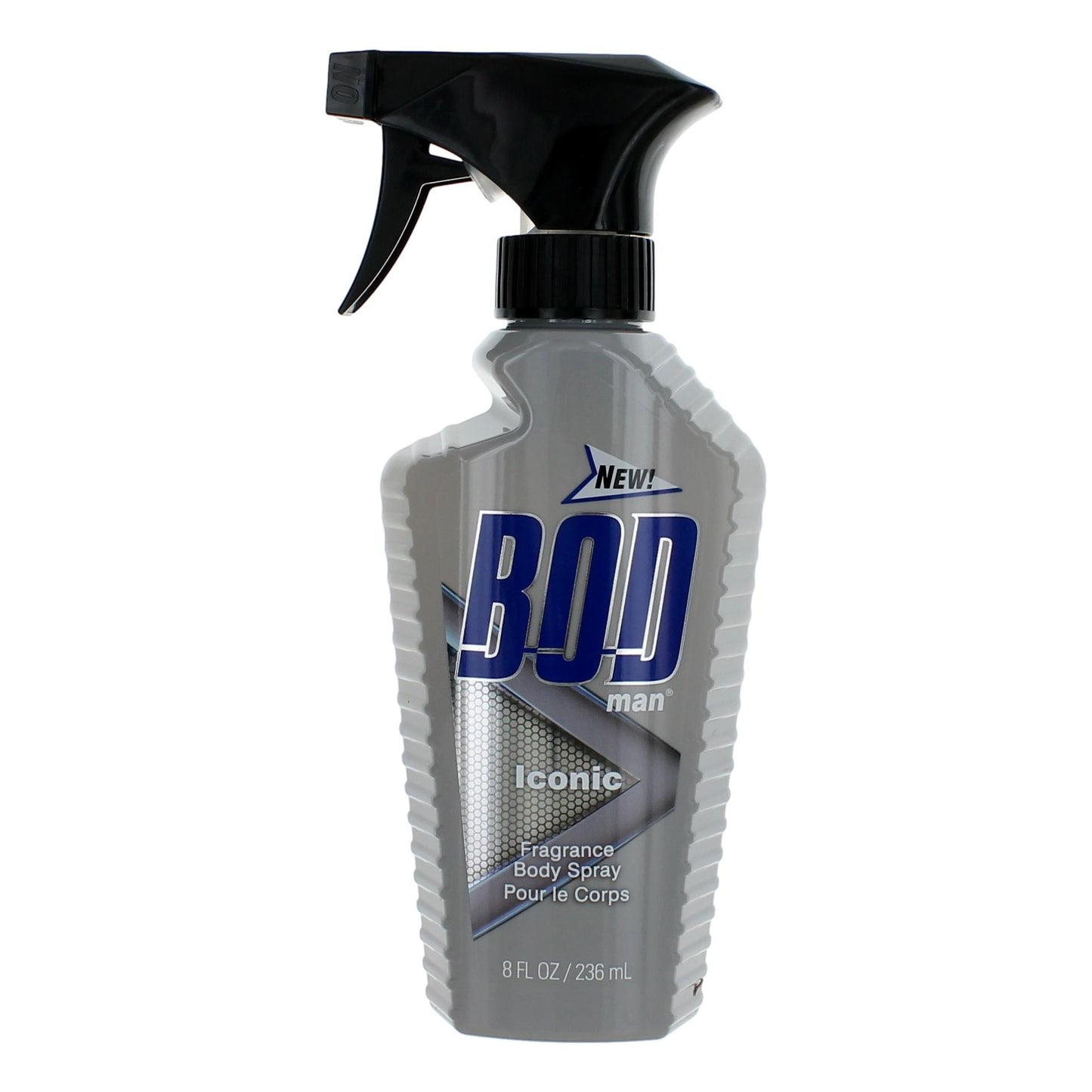Bod Man Iconic by Parfums De Coeur, 8 oz Frgrance Body Spray for Men by Parfums De Coeur