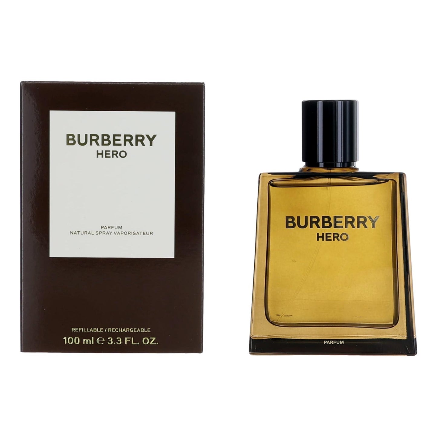 Burberry Hero by Burberry, 3.3 oz Parfum Spray for Men by Burberry