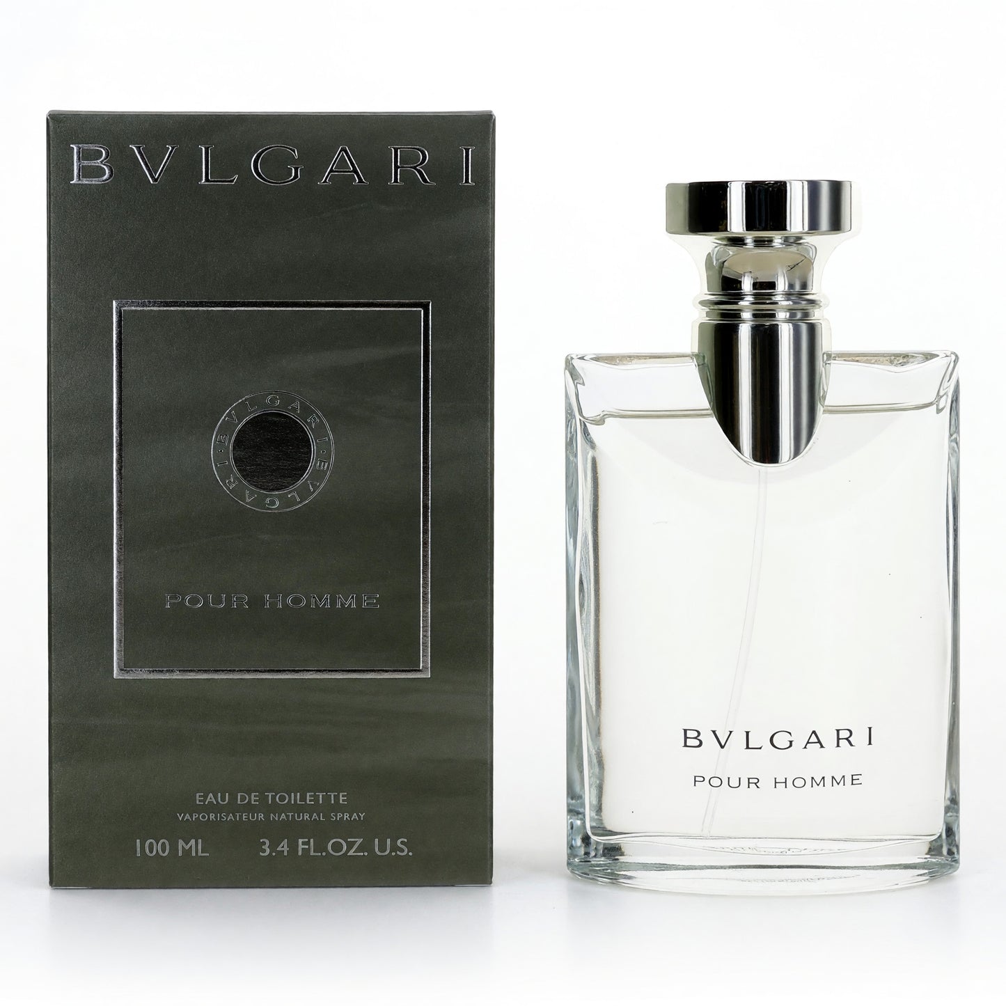 Bvlgari Pour Homme by Bvlgari, 3.4 oz EDT Spray for Men (Bulgari) by Bvlgari