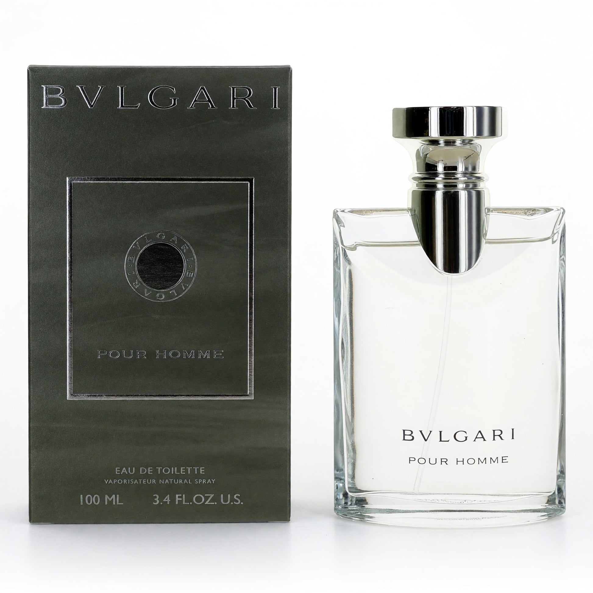 Bvlgari Pour Homme by Bvlgari, 3.4 oz EDT Spray for Men (Bulgari) by Bvlgari