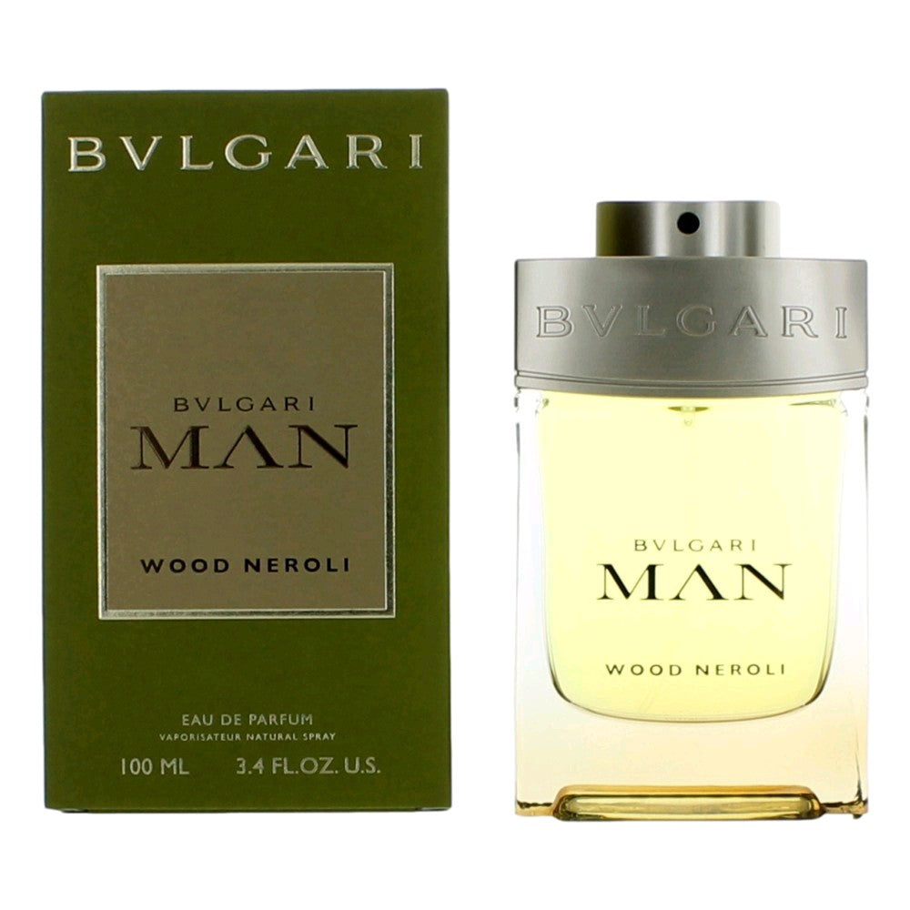 Bvlgari Man Wood Neroli by Bvlgari, 3.4 oz EDP Spray for Men by Bvlgari