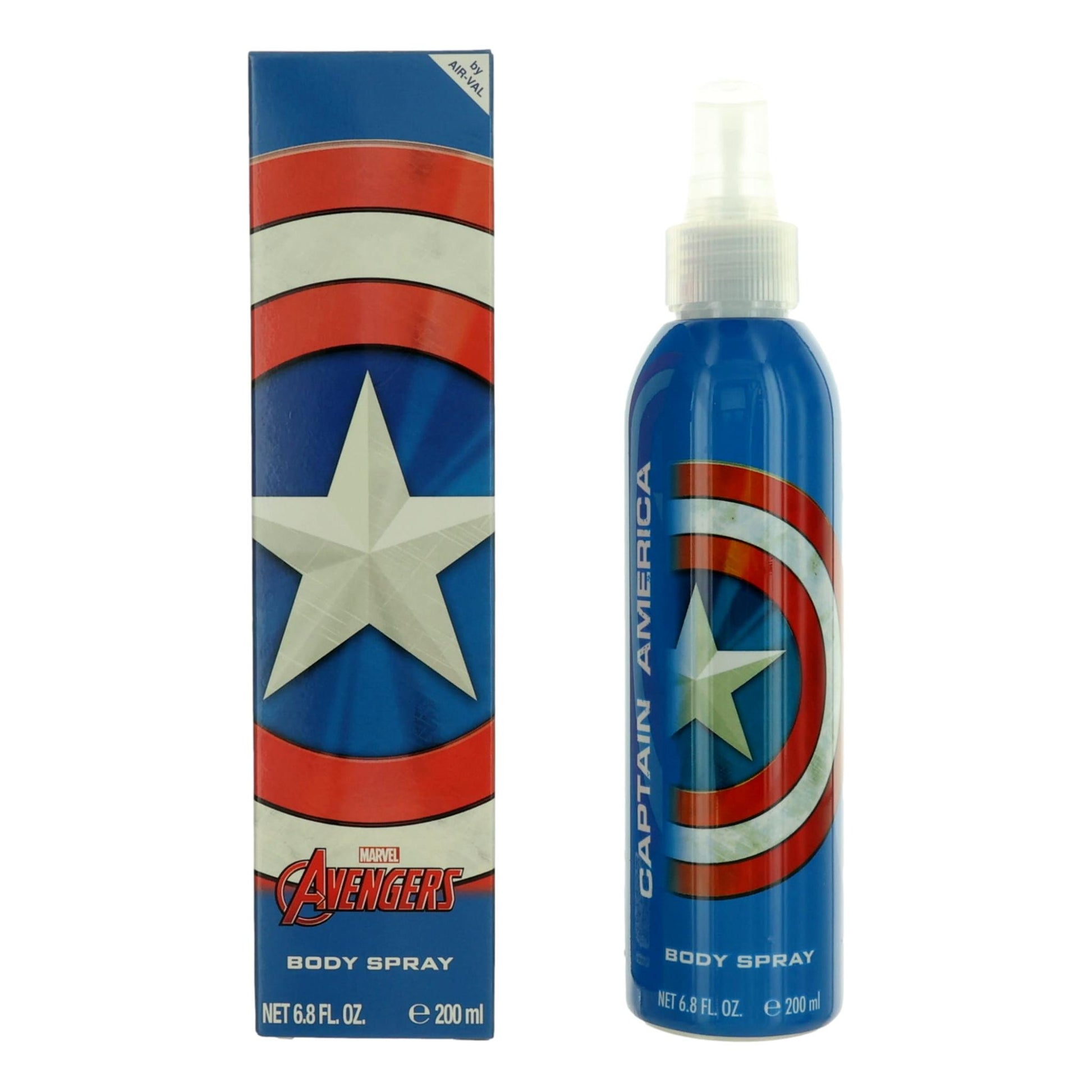 Captain America by Marvel, 6.8 oz Body Spray for Kids by Marvel