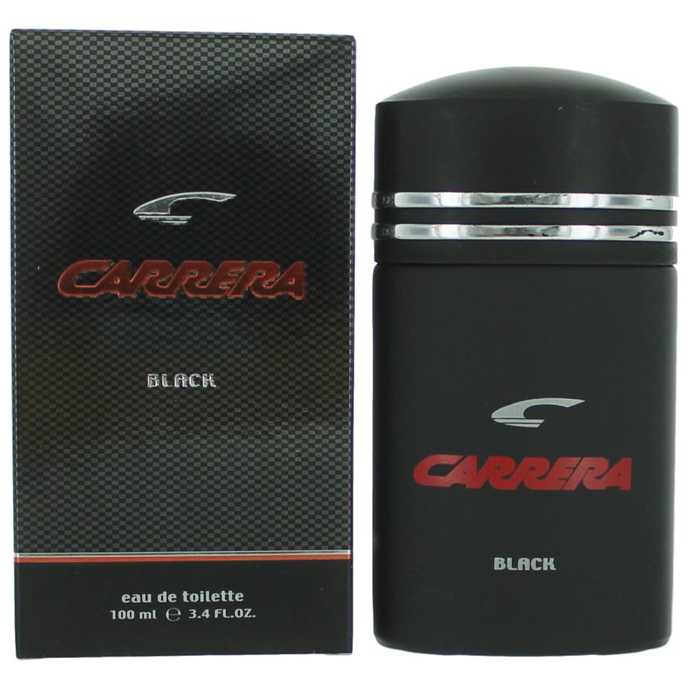 Carrera Black by Carrera, 3.4 oz EDT Spray for Men by Carrera