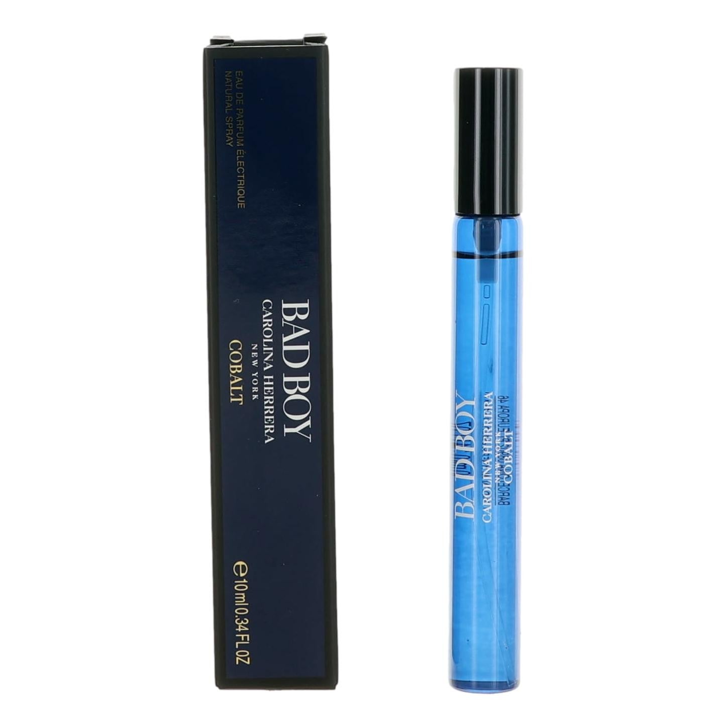 Bad Boy Cobalt by Carolina Herrera, 0.33 oz EDP Electrique for Men by Carolina Herrera