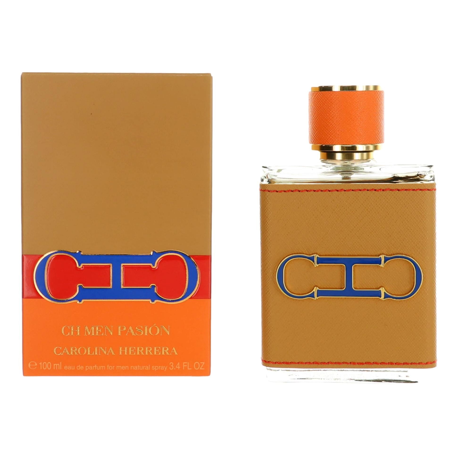 CH Men Pasion by Carolina Herrera, 3.4 oz EDP Spray for Men by Carolina Herrera
