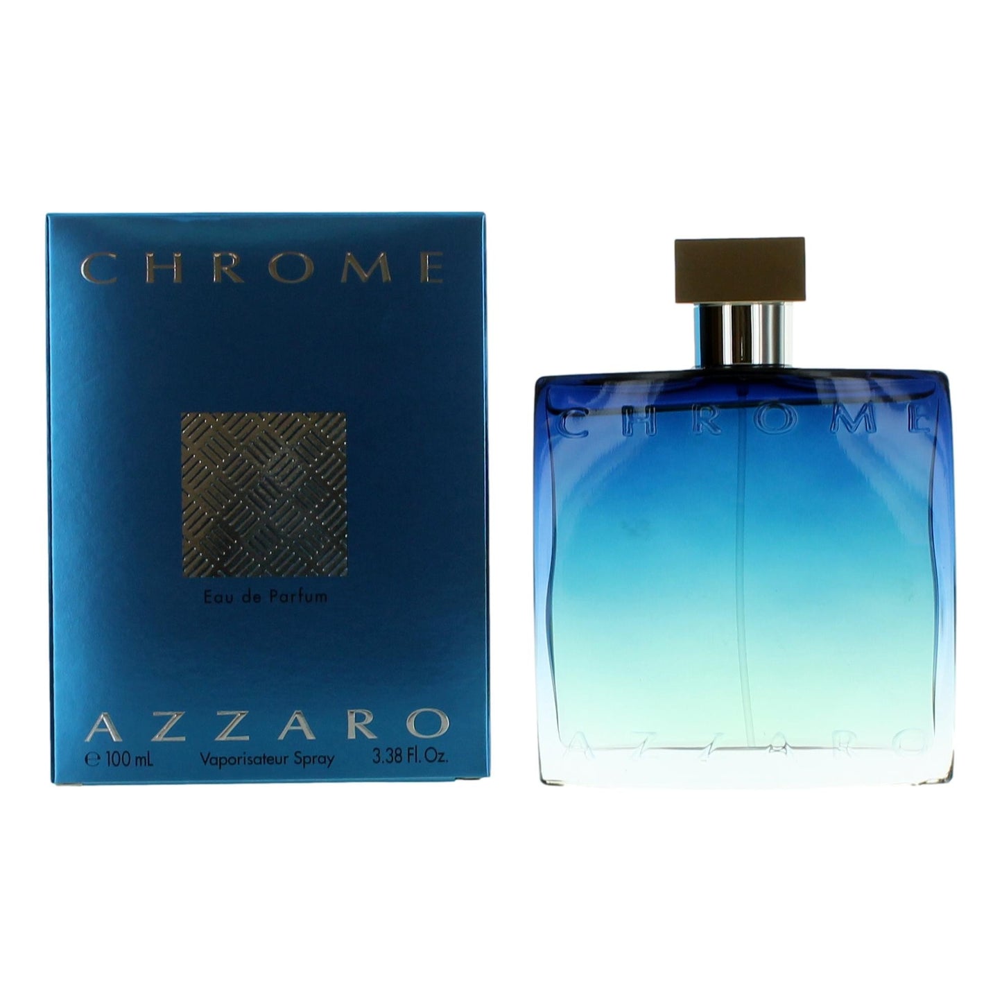 Chrome by Azzaro, 3.4 oz EDP Spray for Men by Azzaro