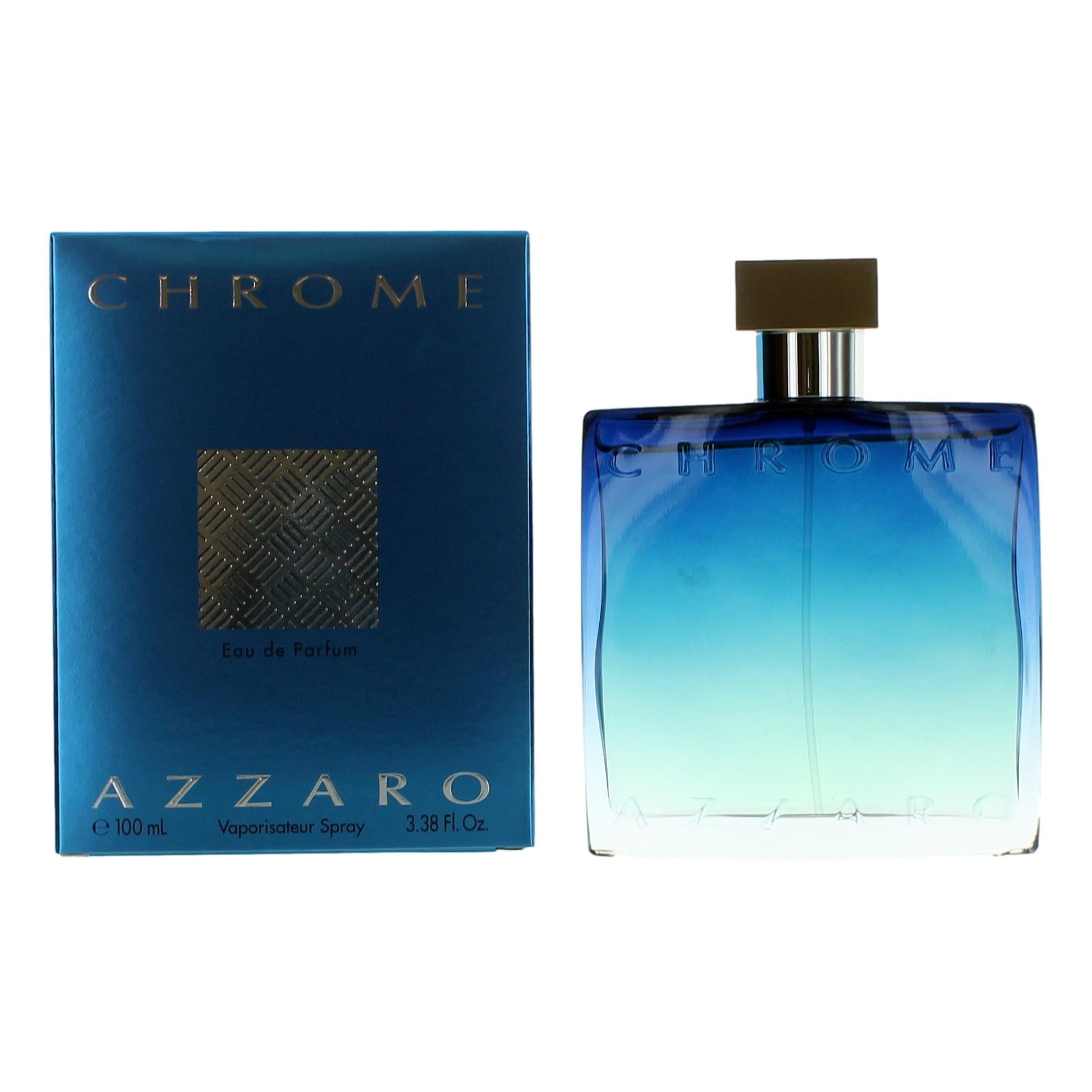 Chrome by Azzaro, 3.4 oz EDP Spray for Men by Azzaro