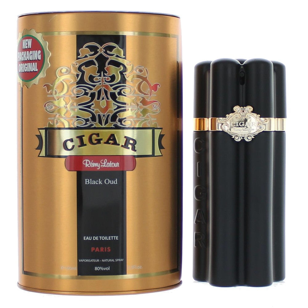 Cigar Black Oud by Remy Latour, 3.3 oz EDT Spray for Men by Remy Latour