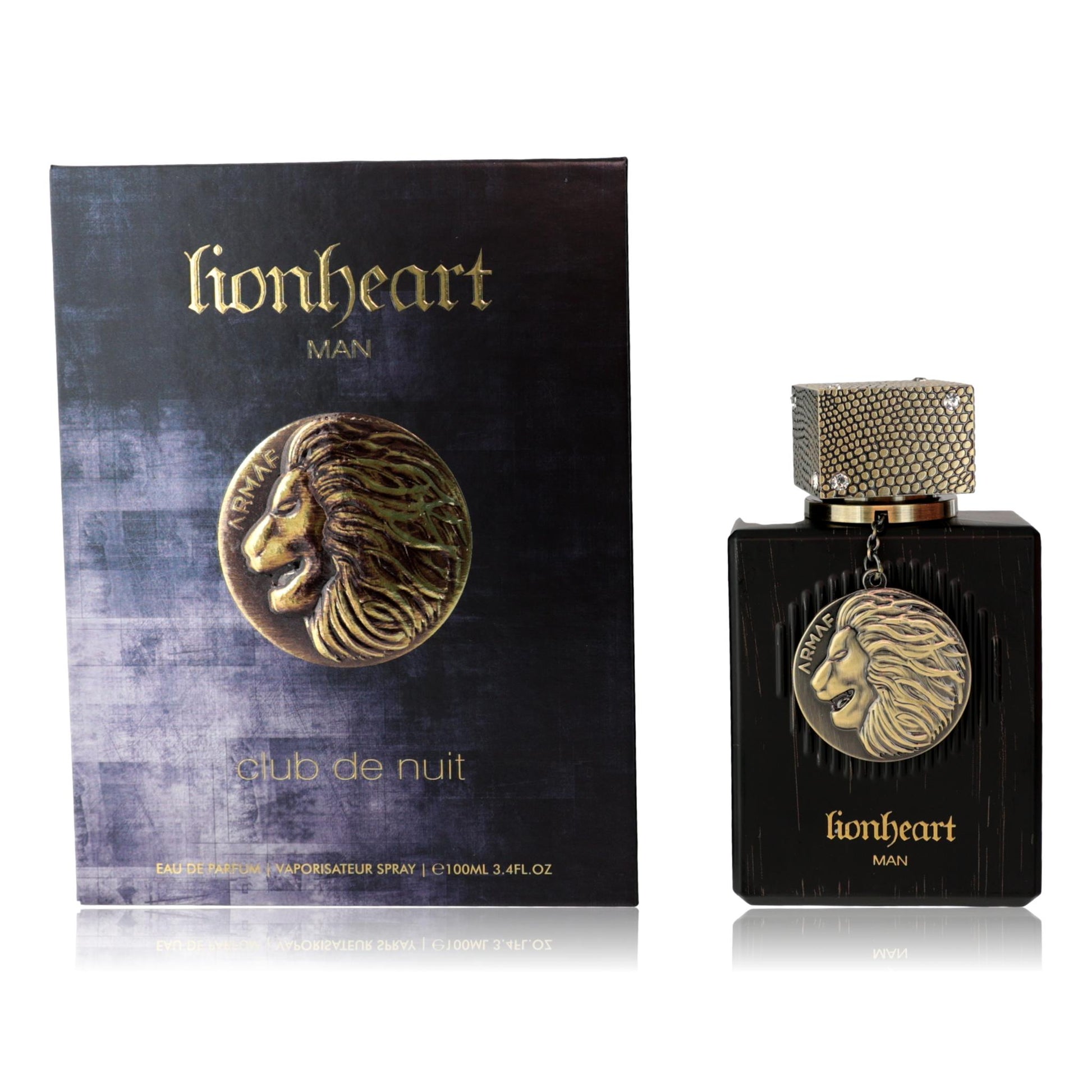 Club De Nuit Lionheart by Sterling, 3.4 oz EDP Spray for Men by Armaf