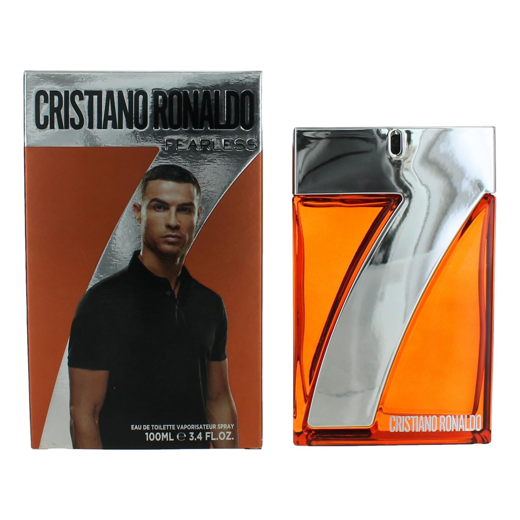 CR7 Fearless by Cristiano Ronaldo, 3.4 oz EDT Spray for Men by Cristiano Ronaldo