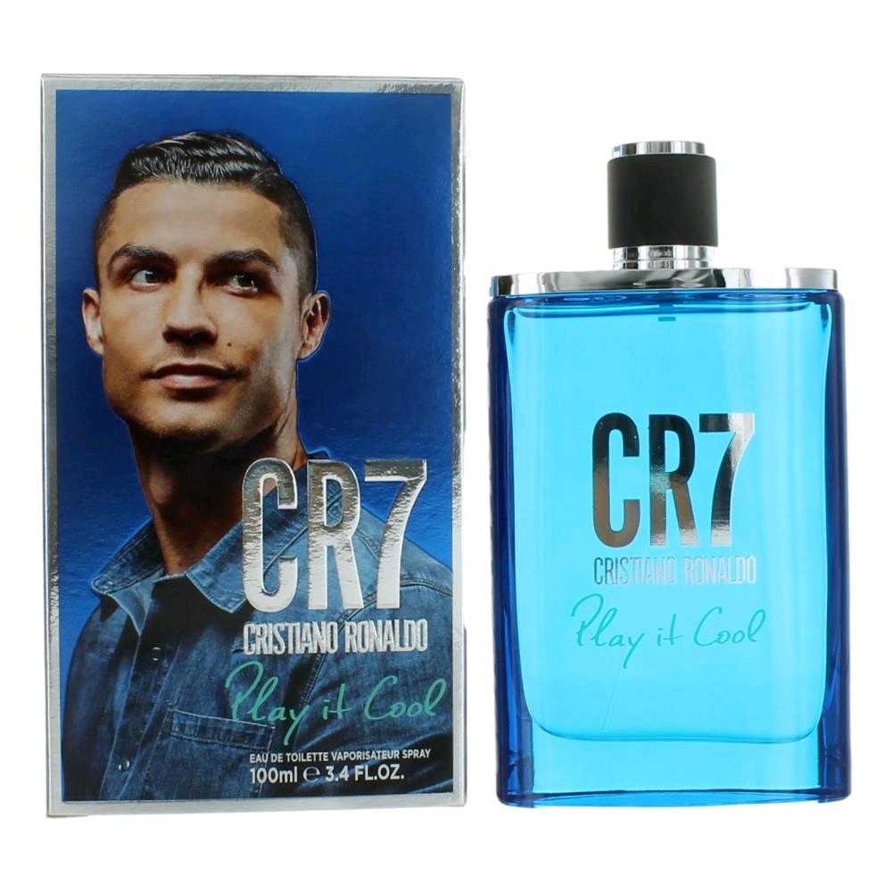 CR7 Play It Cool by Cristiano Ronaldo, 3.4 oz EDT Spray for Men by Cristiano Ronaldo