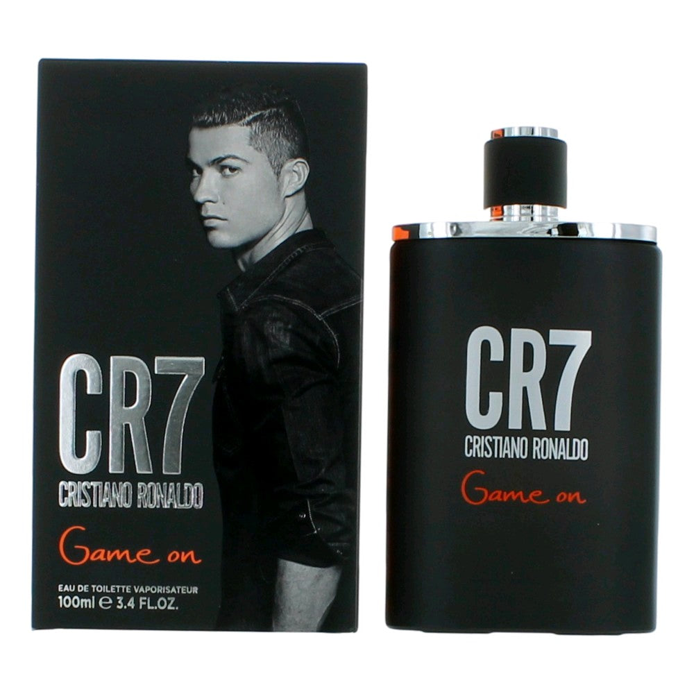 CR7 Game On by Cristiano Ronaldo, 3.4 oz EDT Spray for Men by Cristiano Ronaldo
