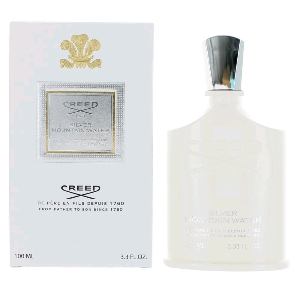 Silver Mountain Water by Creed, 3.3 oz Millesime EDP Spray for Unisex by Creed