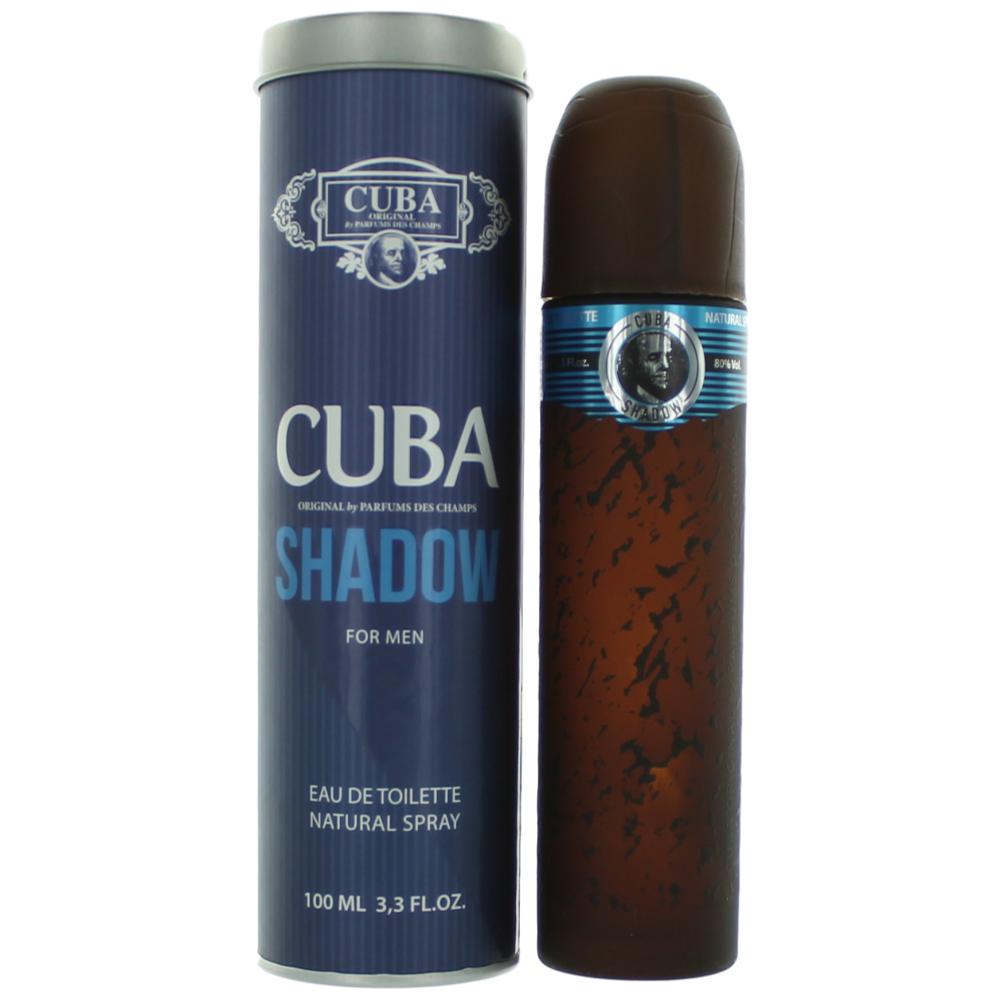 Cuba Shadow by Cuba, 3.3 oz EDT Spray for Men by Cuba