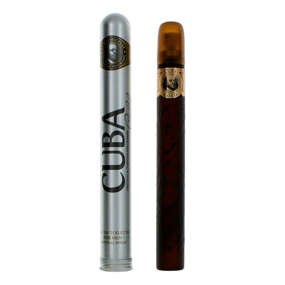 Cuba Gold by Cuba, 1.17 oz EDT Spray for Men by Cuba