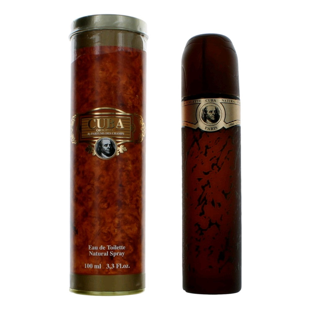 Cuba Gold by Cuba, 3.3 oz EDT Spray for Men by Cuba
