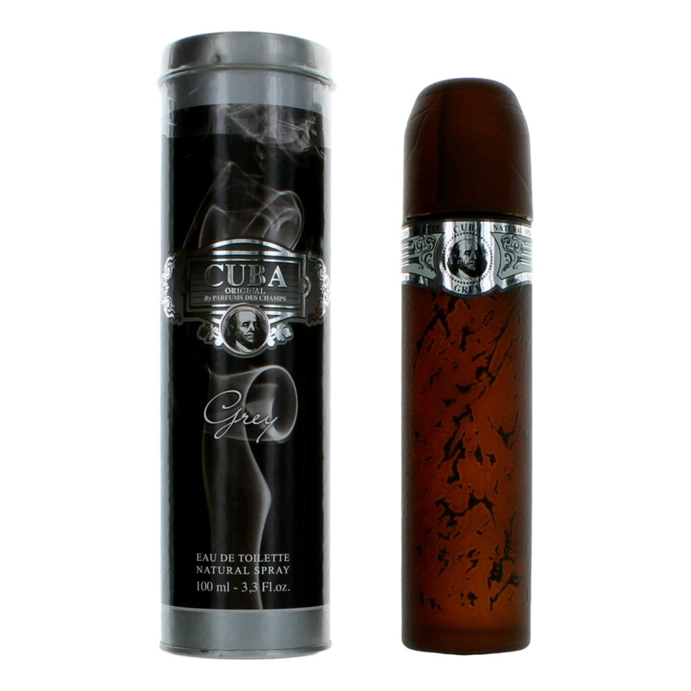Cuba Grey by Cuba, 3.3 oz EDT Spray for Men by Cuba