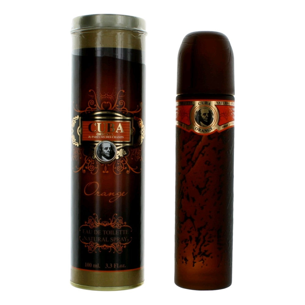 Cuba Orange by Cuba, 3.3 oz EDT Spray for Men by Cuba