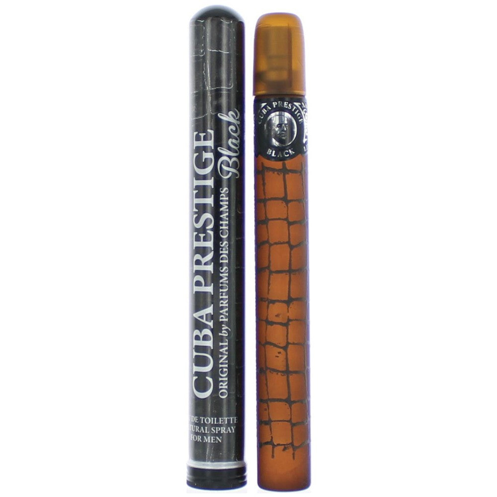 Cuba Prestige Black by Cuba, 1.17 oz EDT Spray for Men by Cuba
