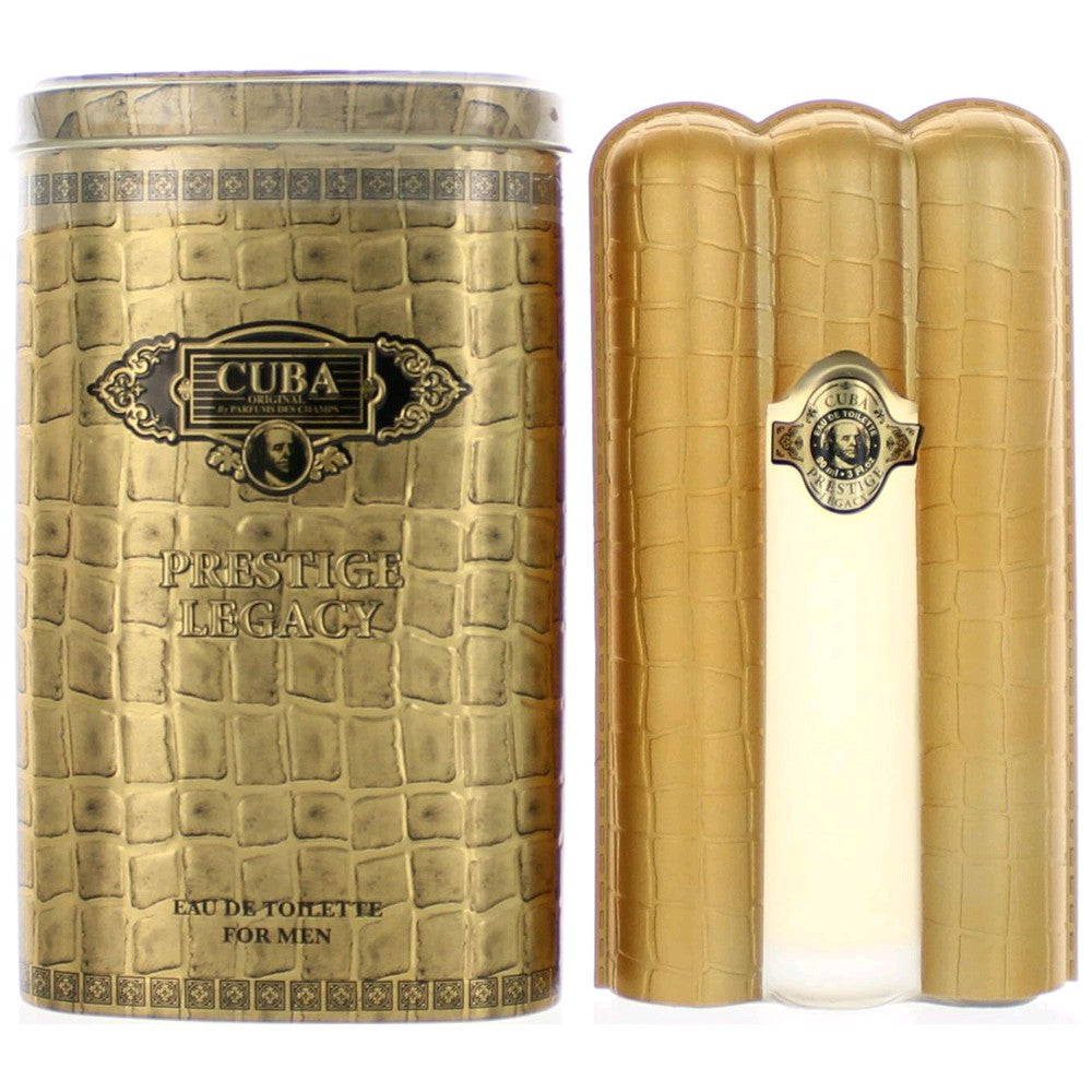Cuba Prestige Legacy by Cuba, 3 oz EDT Spray for Men by Cuba