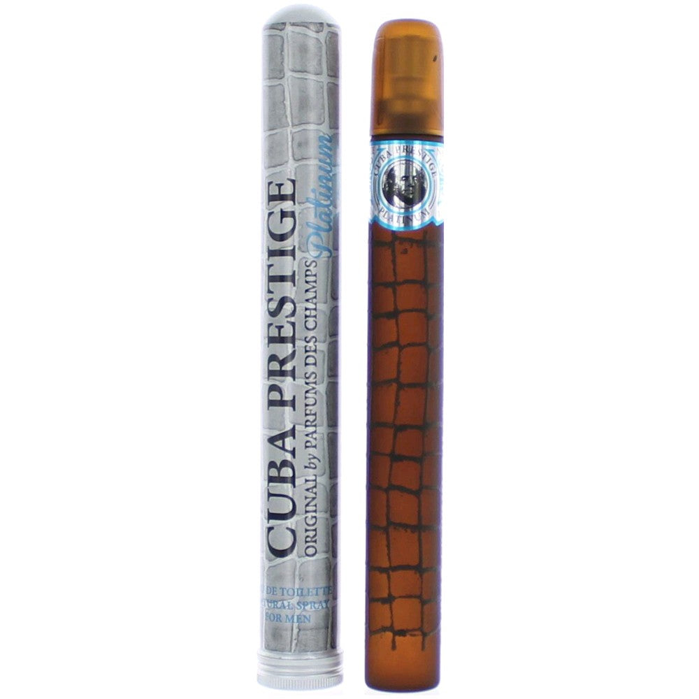 Cuba Prestige Platinum by Cuba, 1.17 oz EDT Spray for Men by Cuba