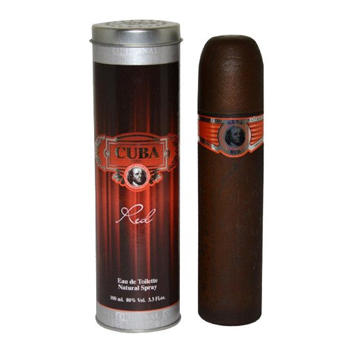 Cuba Red by Cuba, 3.3 oz EDT Spray for Men by Cuba