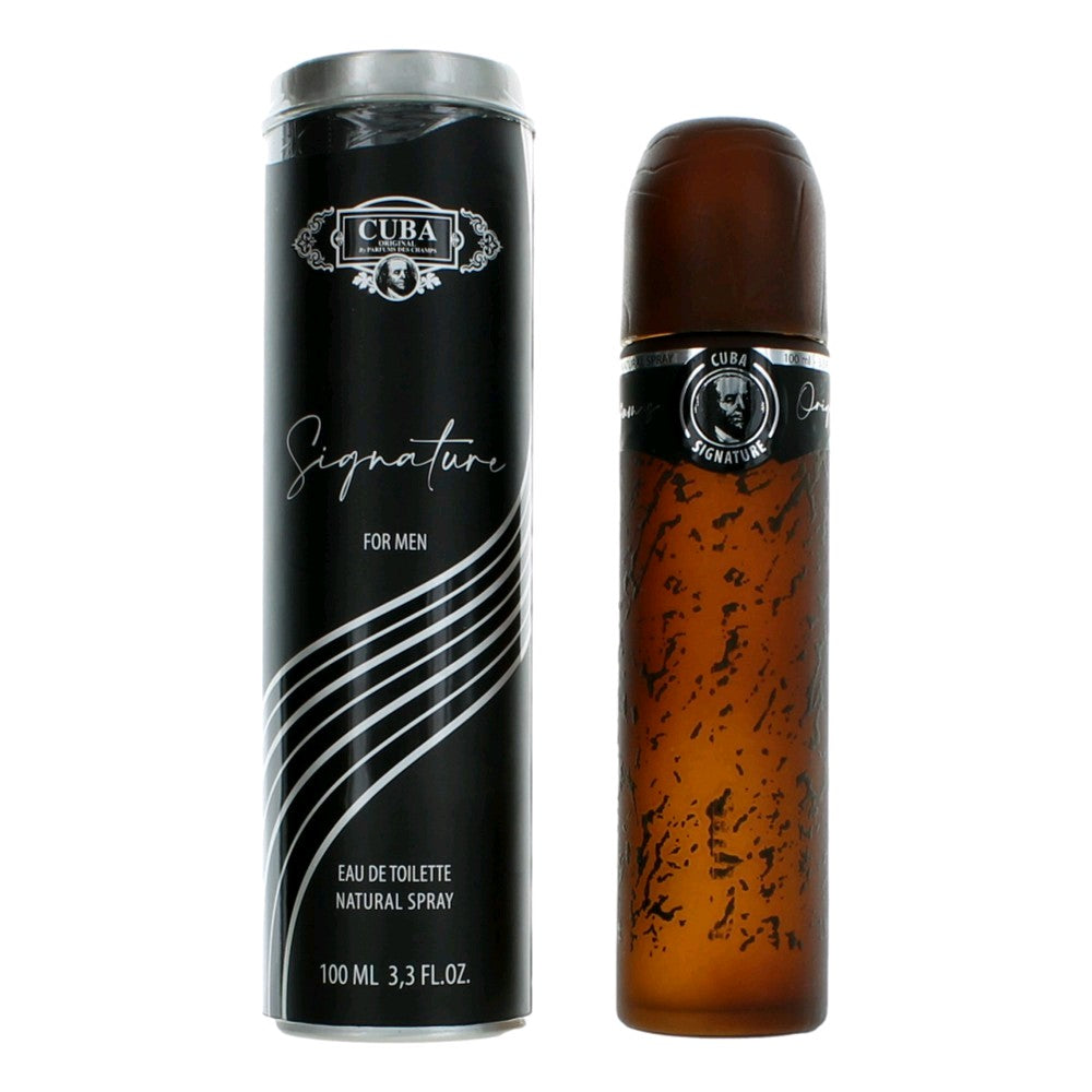 Cuba Signature by Cuba, 3.3 oz EDT Spray for Men by Cuba