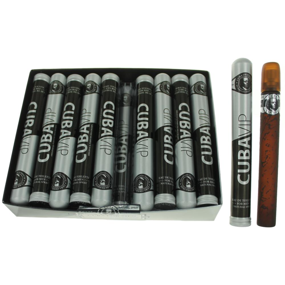 Cuba VIP by Cuba, 1.17 oz EDT Spray for Men. Pack of 20 by Cuba
