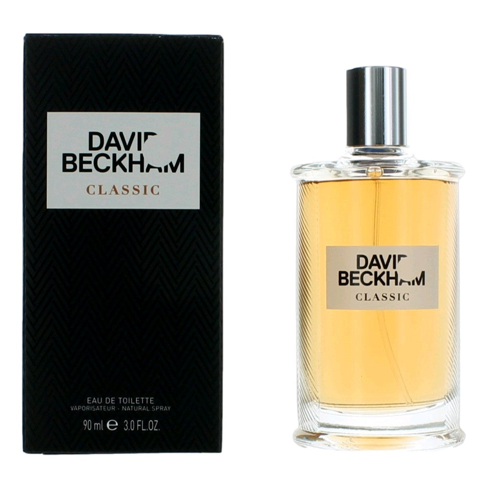 David Beckham Classic by David Beckham, 3 oz EDT Spray for Men by David Beckham
