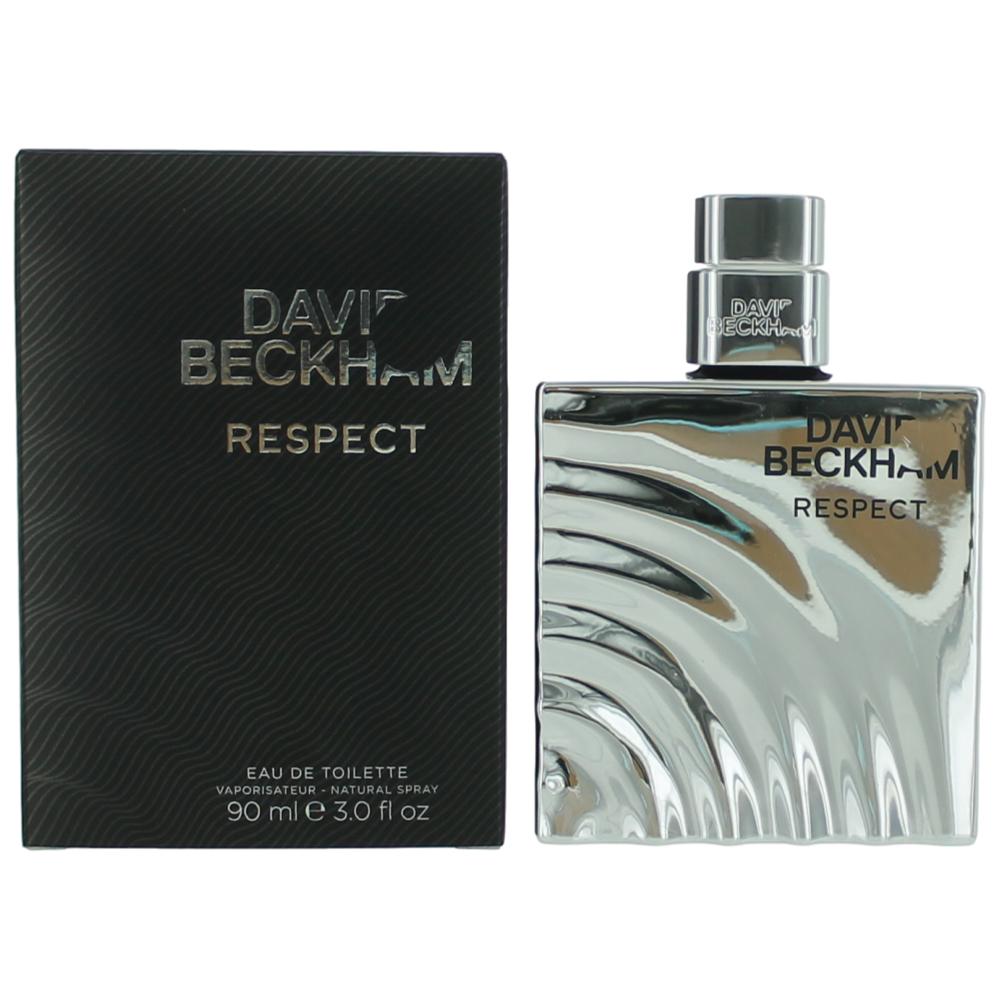 David Beckham Respect by David Beckham, 3 oz EDT Spray for Men by David Beckham