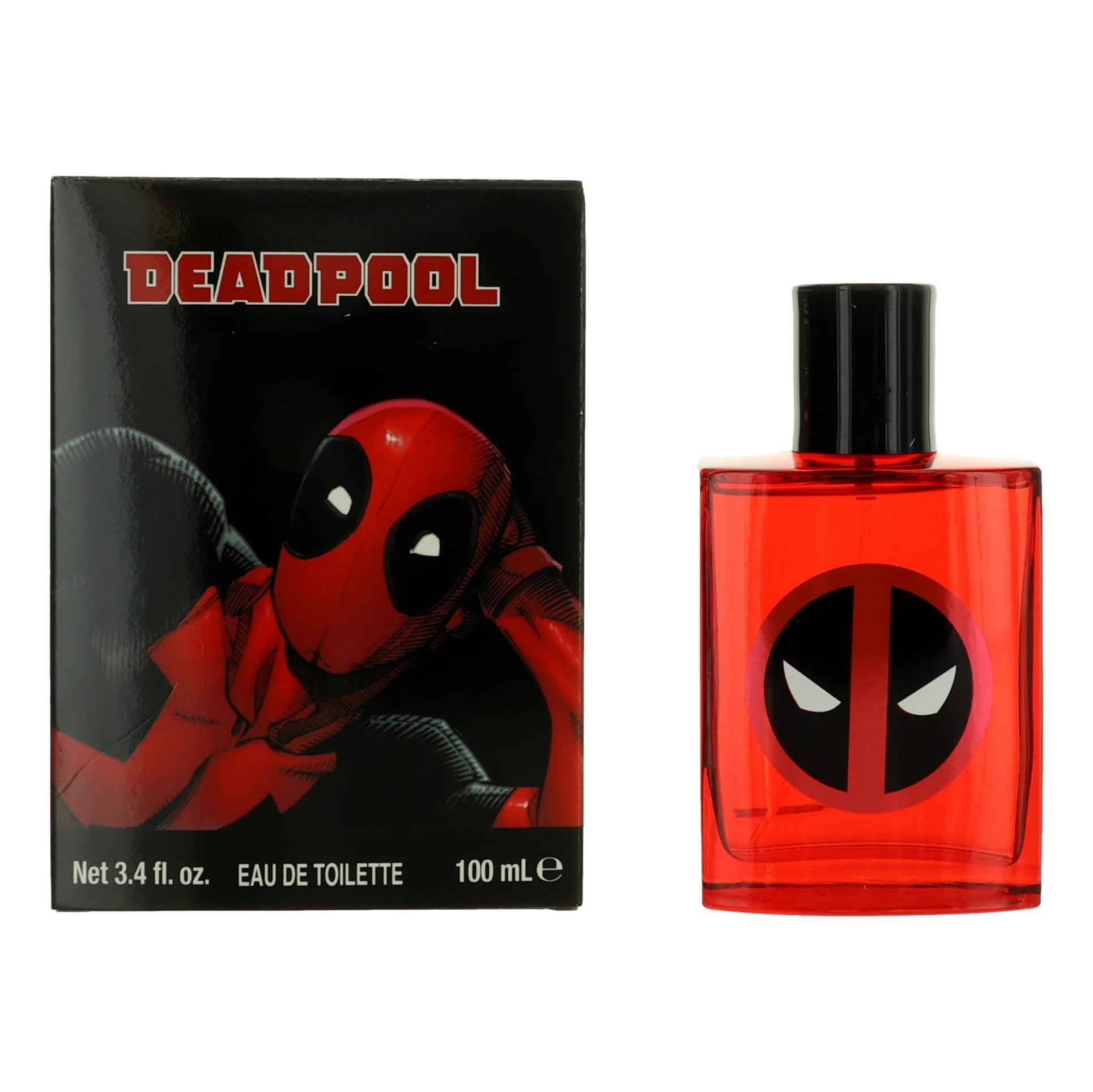 Deadpool by Marvel, 3.4 oz EDT Spray for Kids by Air-Val International