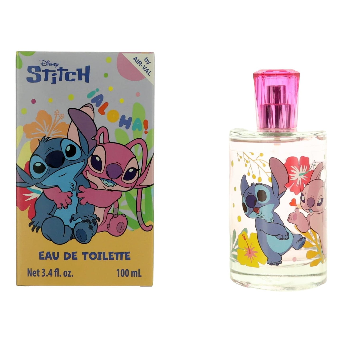Stitch & Angel by Air-Val International, 3.4 oz EDT Spray for Kids by Air-Val International