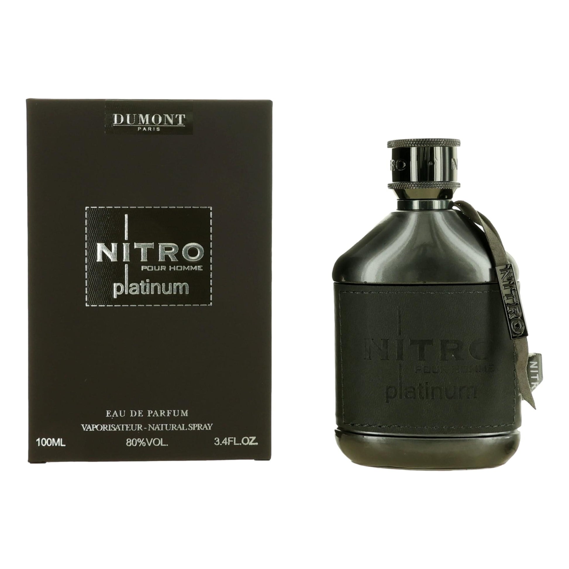 Nitro Platinum by Dumont, 3.4 oz EDP Spray for Men by Dumont
