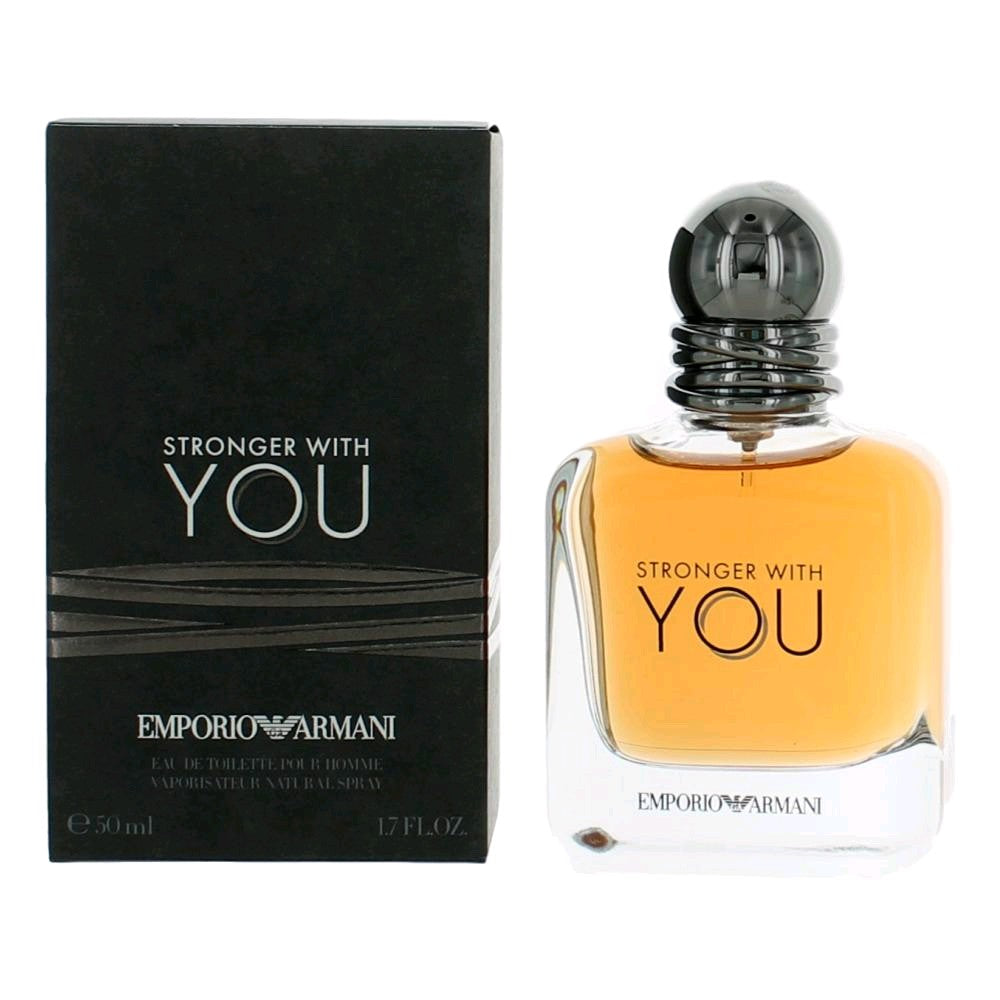Stronger With You by Emporio Armani, 1.7 oz EDT Spray for Men by Emporio Armani