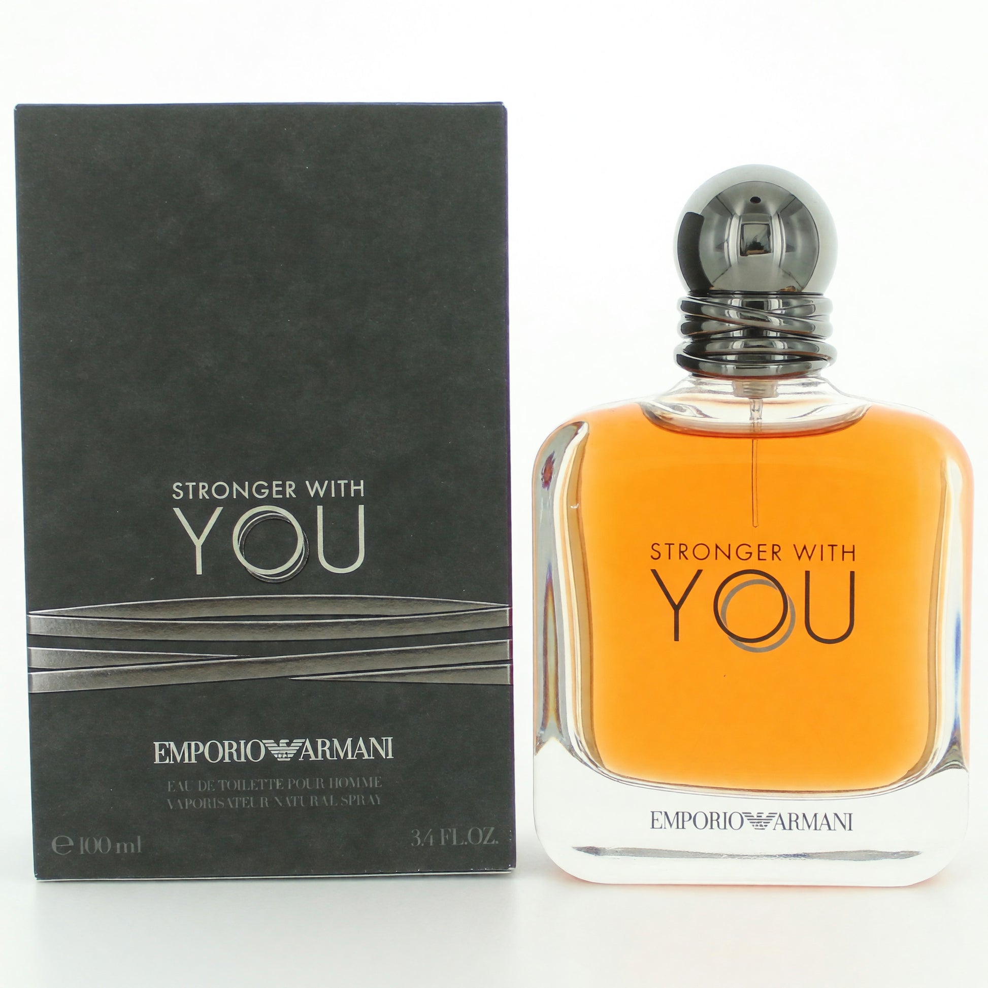 Stronger With You by Emporio Armani, 3.4 oz EDT Spray for Men by Emporio Armani