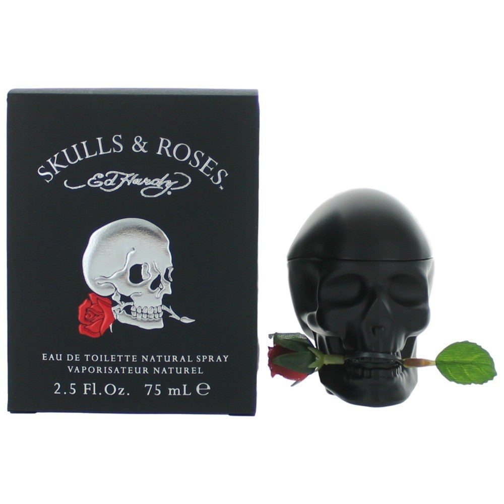 Ed Hardy Skulls & Roses by Ed Hardy, 2.5 oz EDT Spray for Men by Ed Hardy