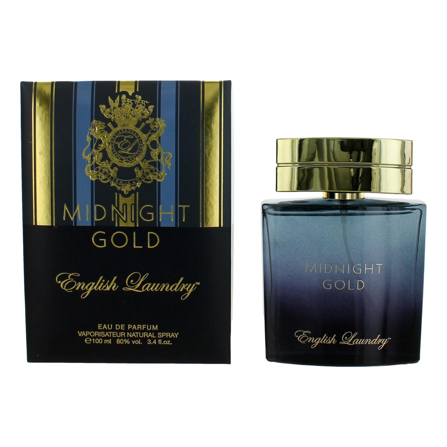 Midnight Gold by English Laundry, 3.4 oz EDP Spray for Men by English Laundry