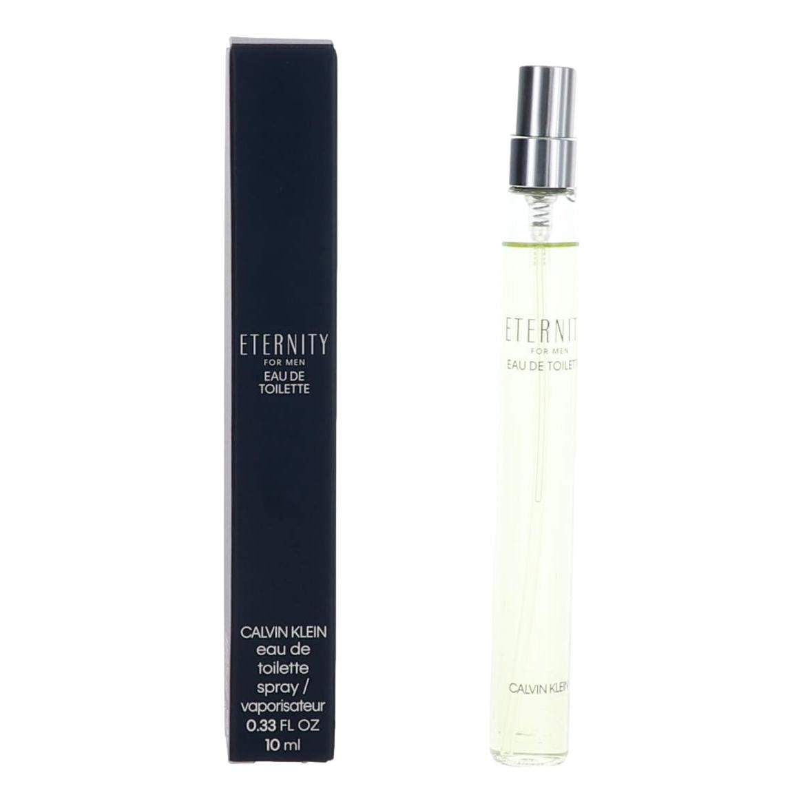 Eternity by Calvin Klein, 0.33 oz EDT Spray for Men by Calvin Klein