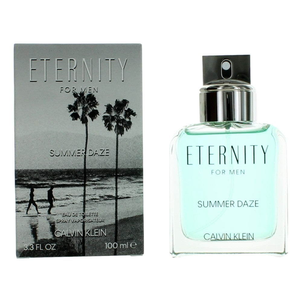 Eternity Summer Daze by Calvin Klein, 3.3 oz EDT Spray for Men by Calvin Klein